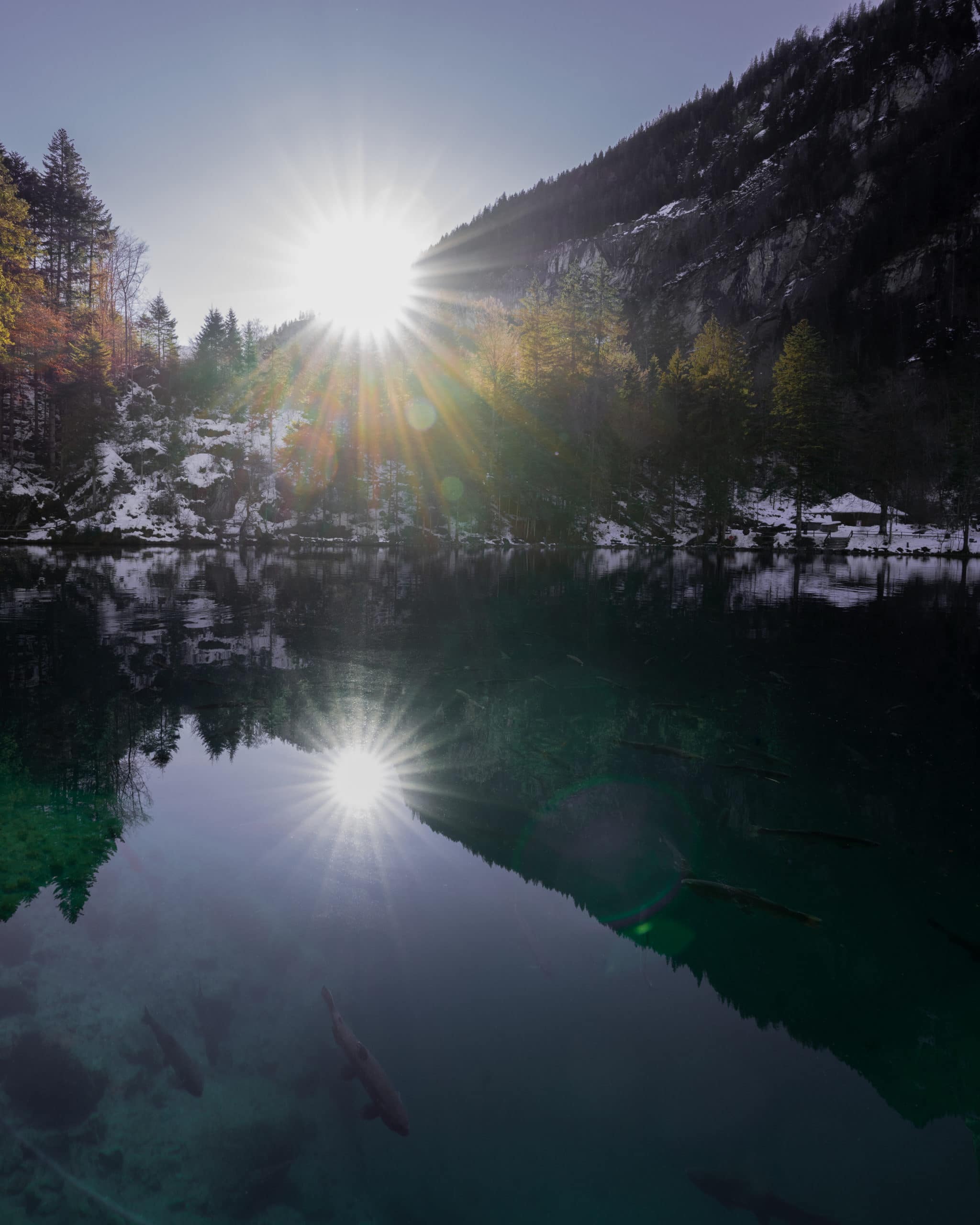 suisse switzerland mountains reflection