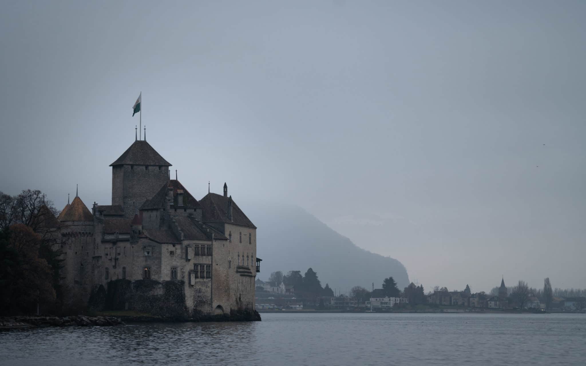 Chateau de Chillon en Suisse