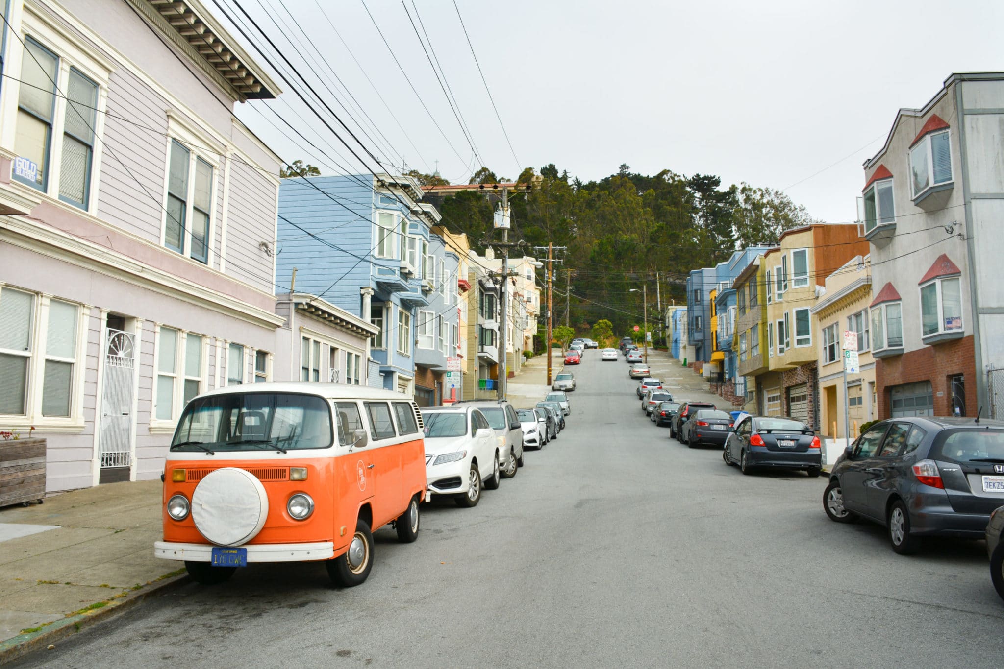 Combi Volkswagen à San Francisco
