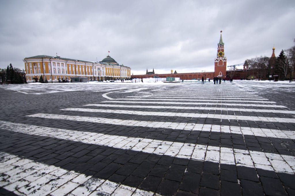 Photo au sein du Kremlin à Moscou