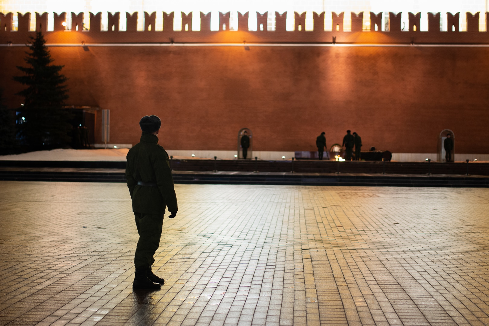 Photo au sein du Kremlin à Moscou